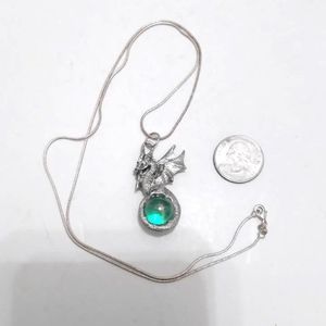Dragon pendant necklace